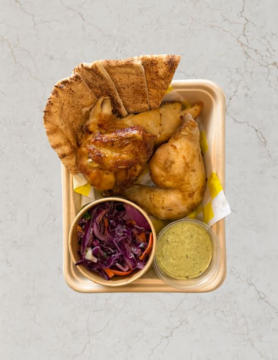 1/2 Chicken: White + Dark | Meal
