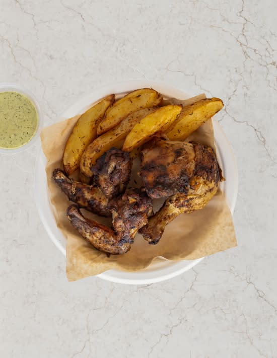 1/4 Chicken: Leg + Thigh | Meal
