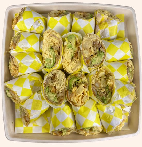 Assorted Breakfast Wrap Platters | Feeds 5-6
