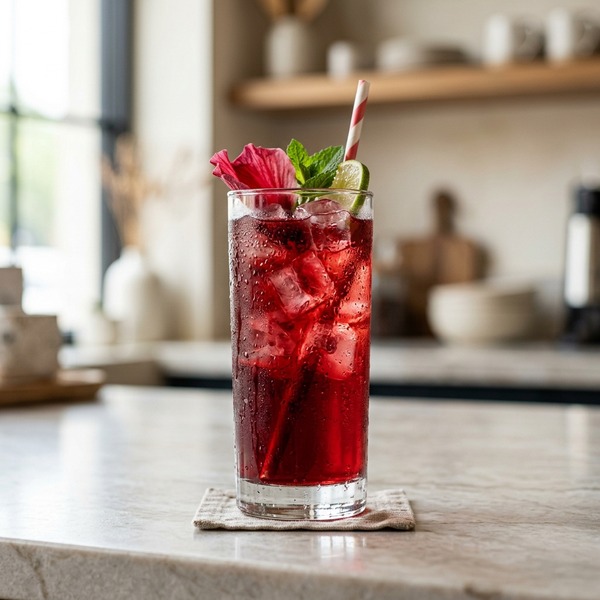 Hibiscus Iced Tea