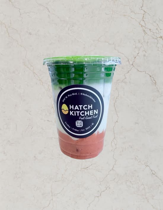 Iced Strawberry Matcha Latte
