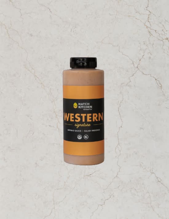 Western sauce bottle | 12 oz