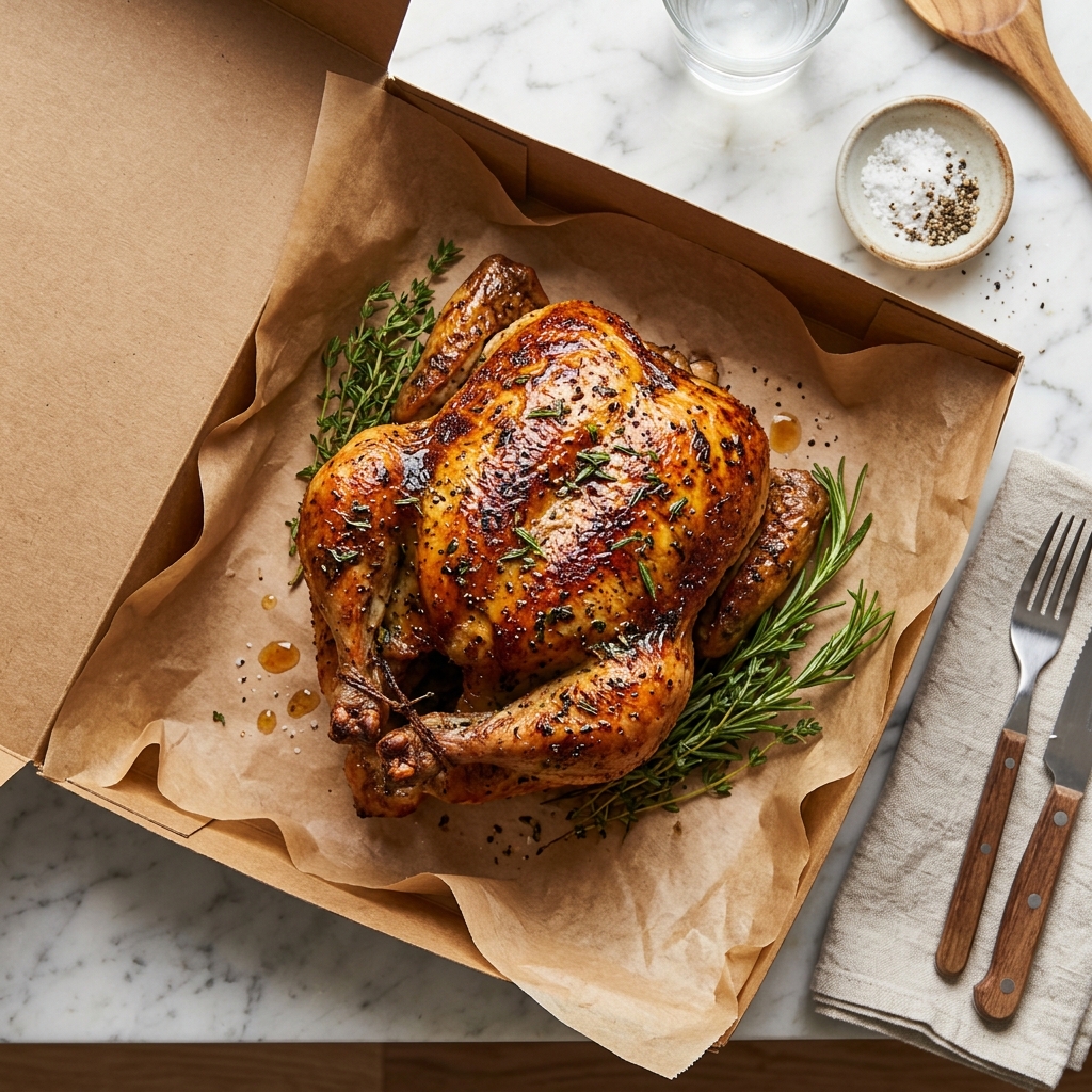 Whole Rotisserie Chicken | Cold With Heating Instructions